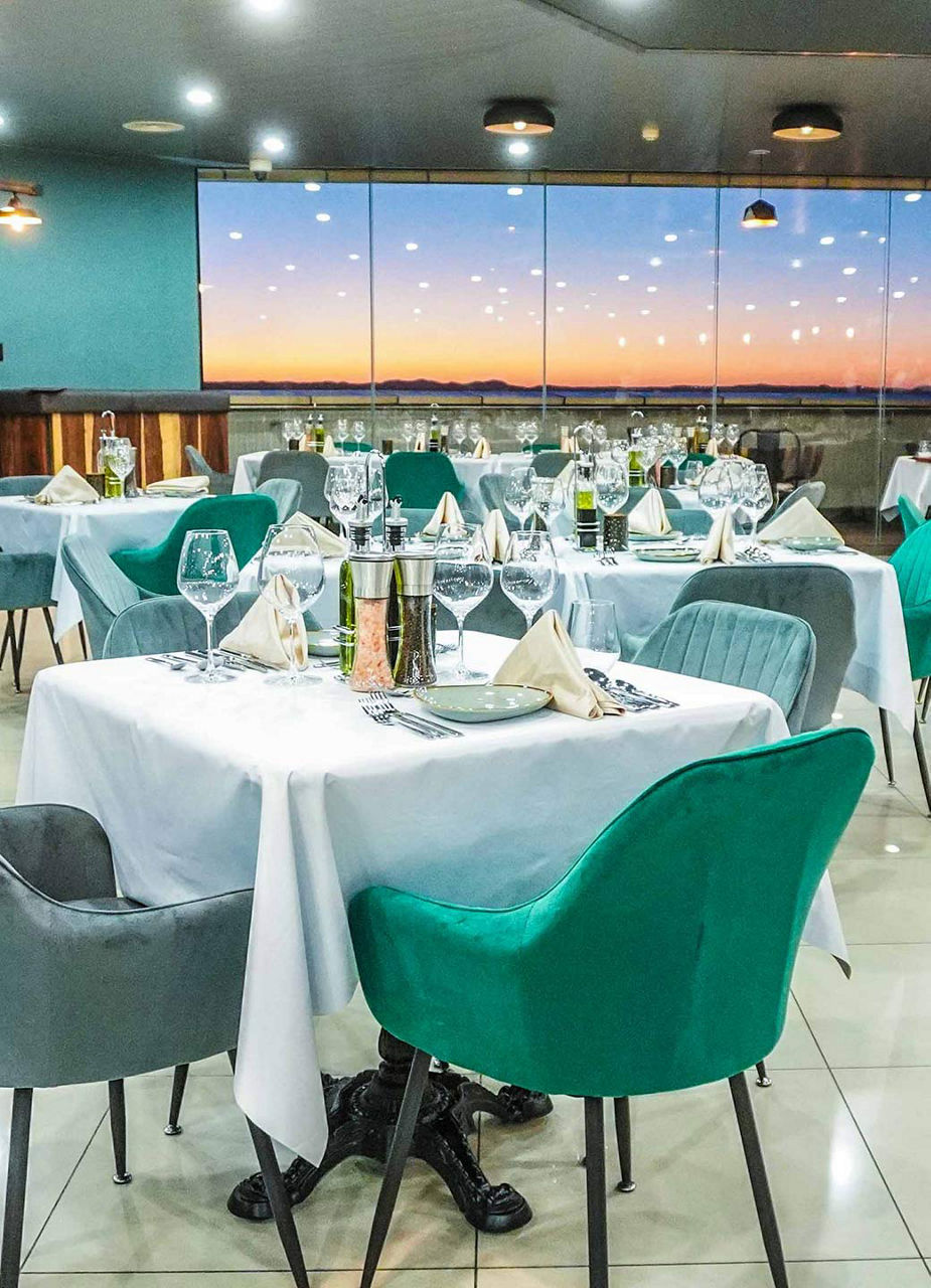 Speiseraum im Windhoek Sky Restaurant