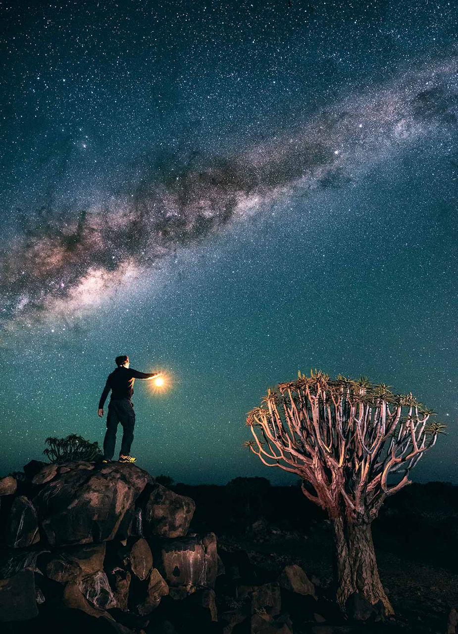 Étoiles au-dessus du Fish River Canyon