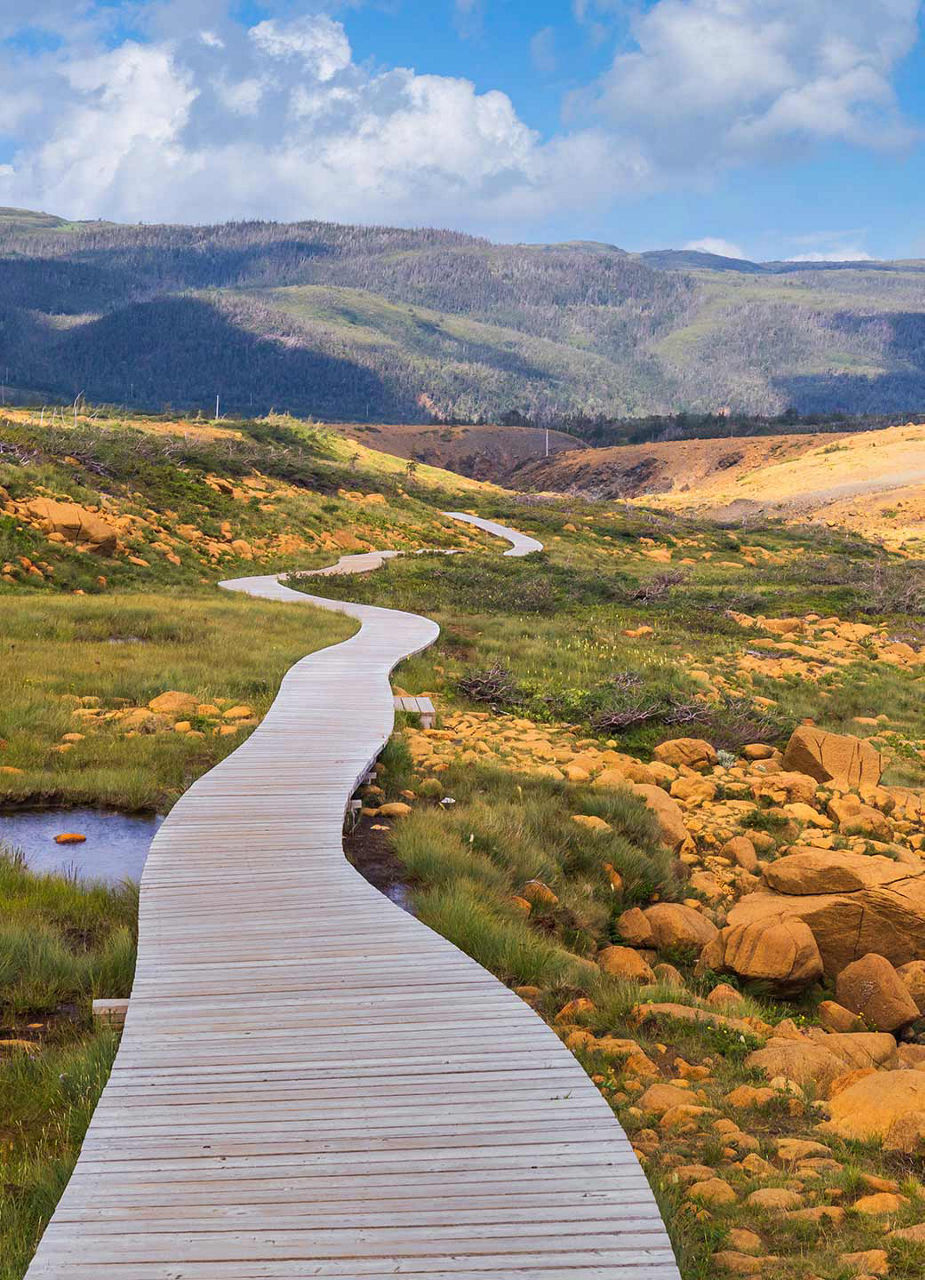 The Tablelands in Gros Morne National Park