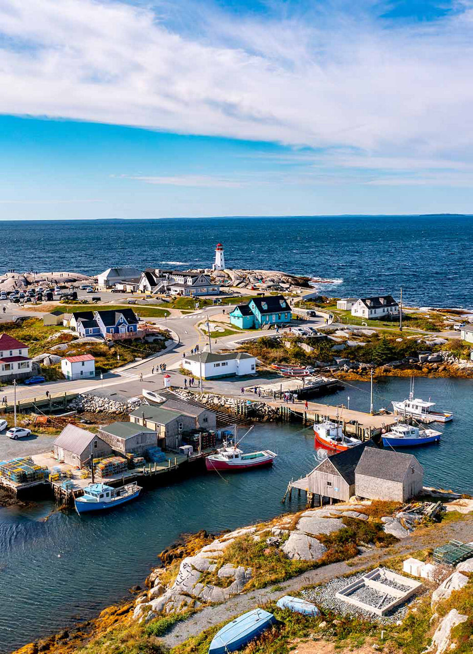 Sicht auf Peggy’s Cove