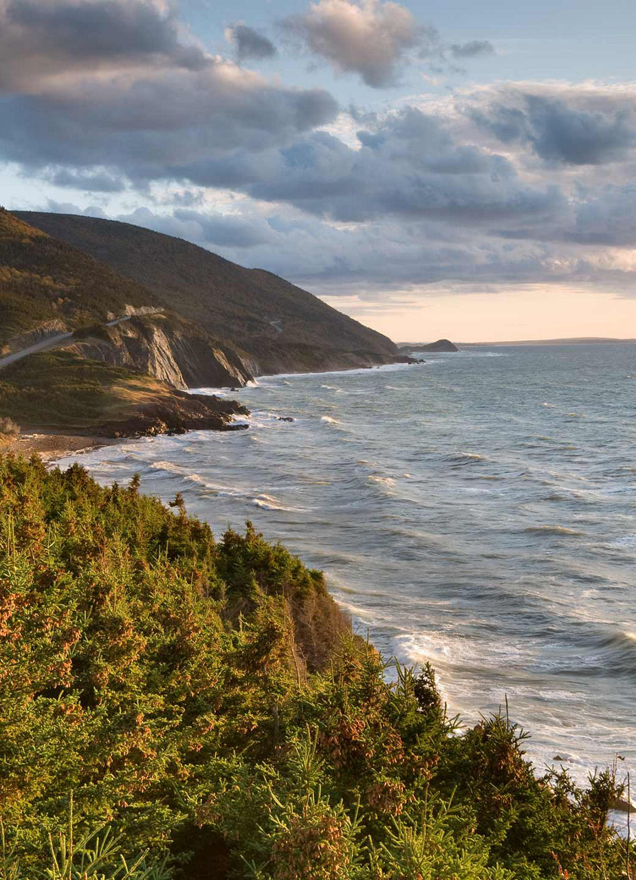 Blick auf den Cabot Trail