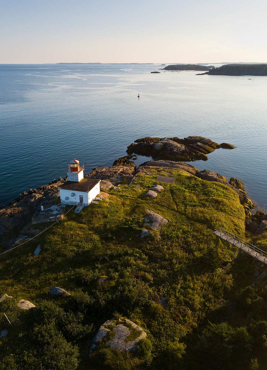 Leuchtturm in der Bay of Fundy​