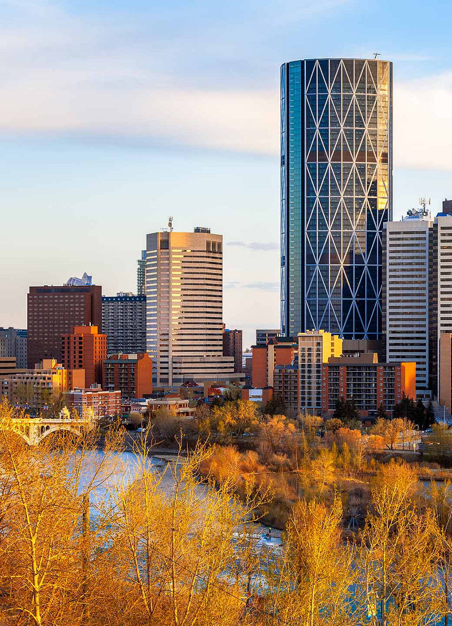 Skyline of Calgary