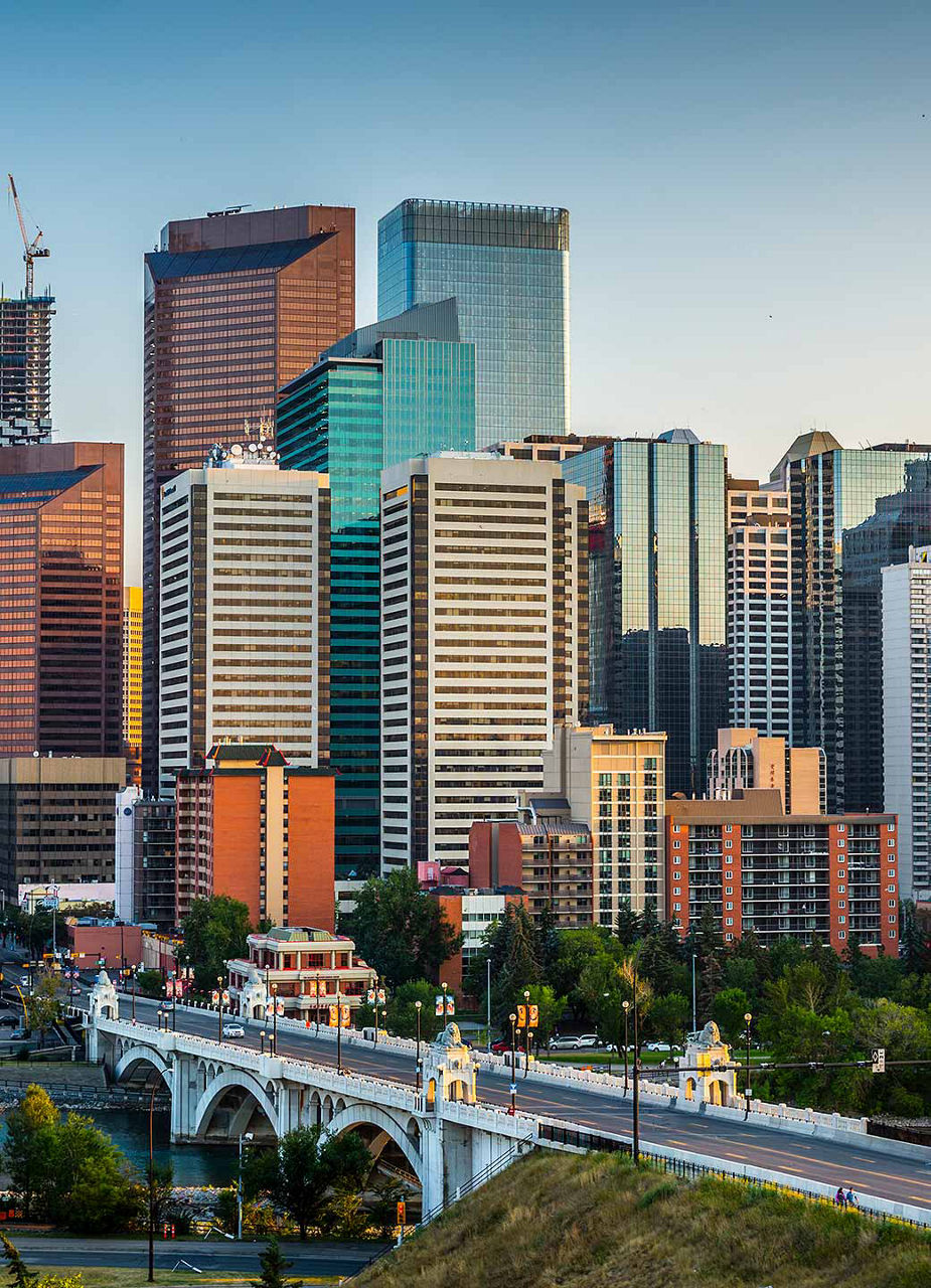 Skyline of Calgary