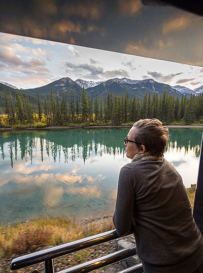 Women enjoying the view