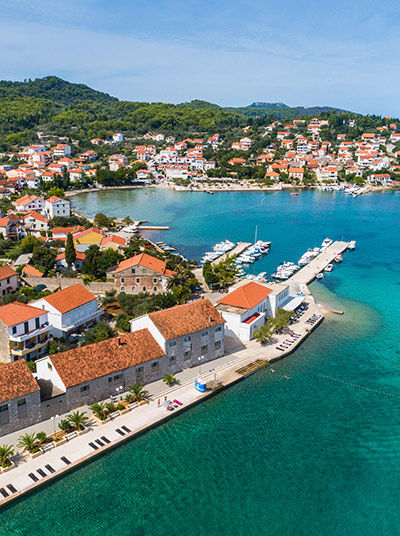Strandpromenade von Preko