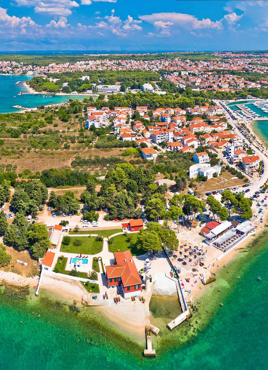 Blick auf Puntamika