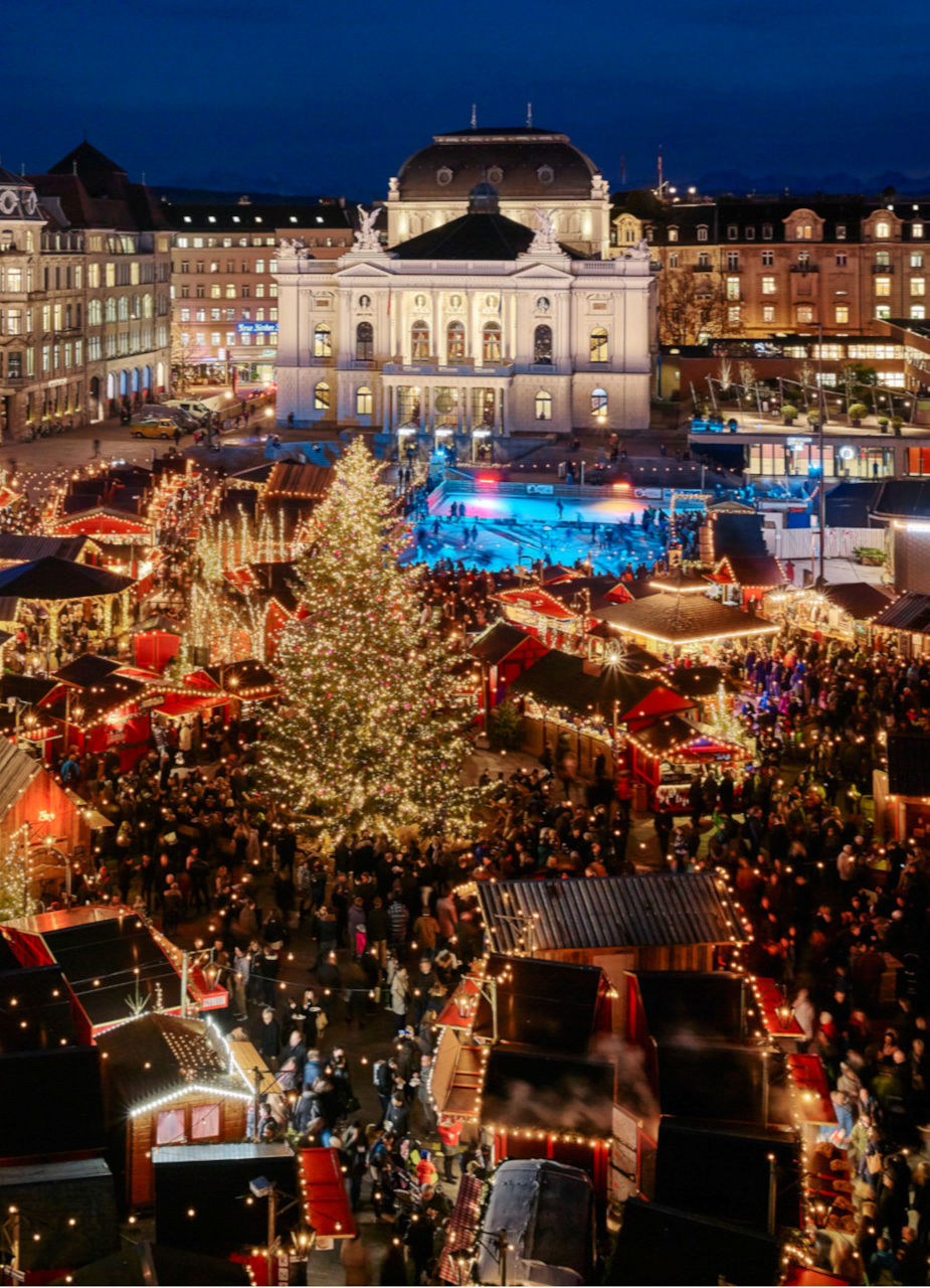 Zurich christmas market