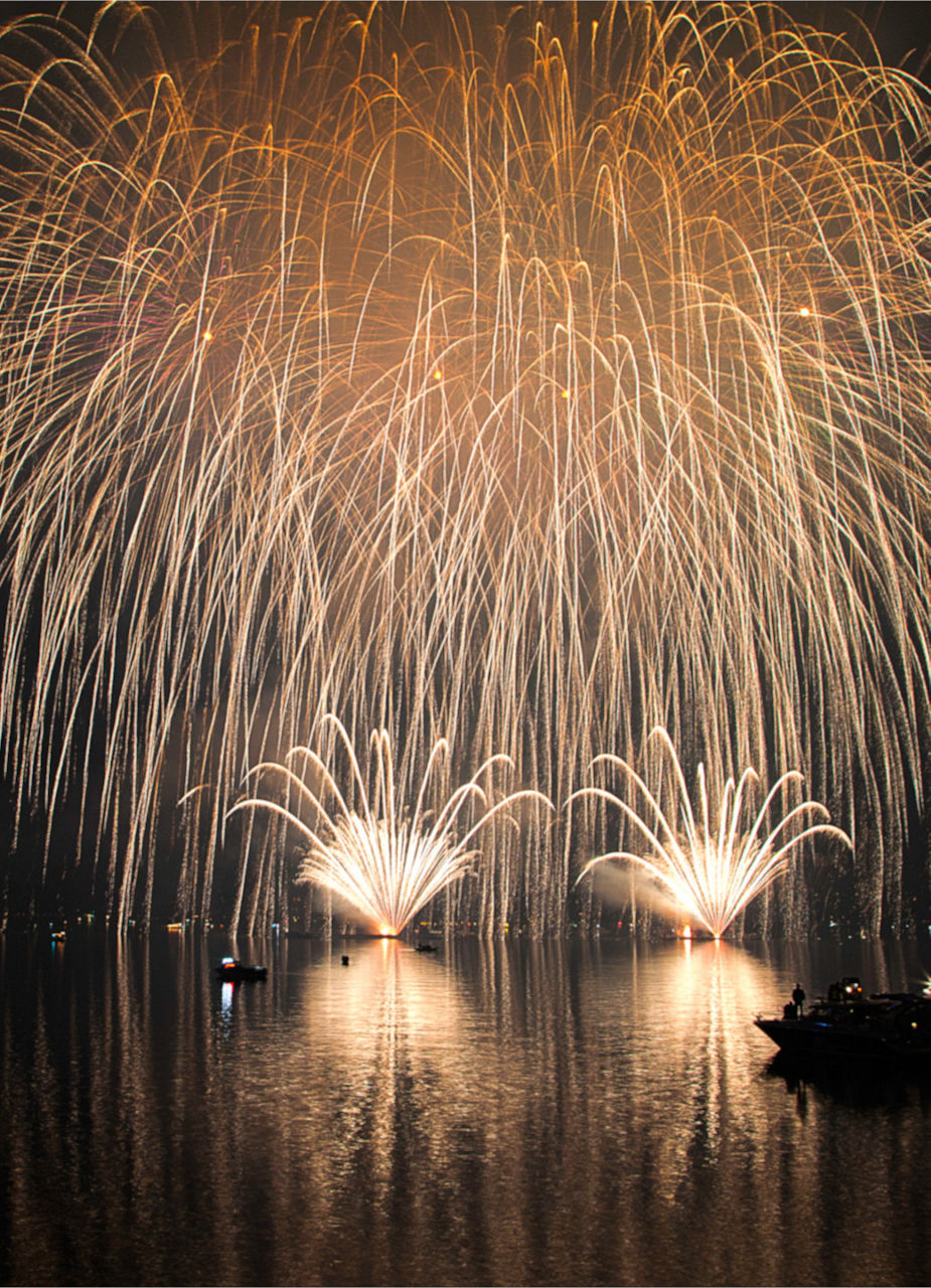 Zurich fireworks