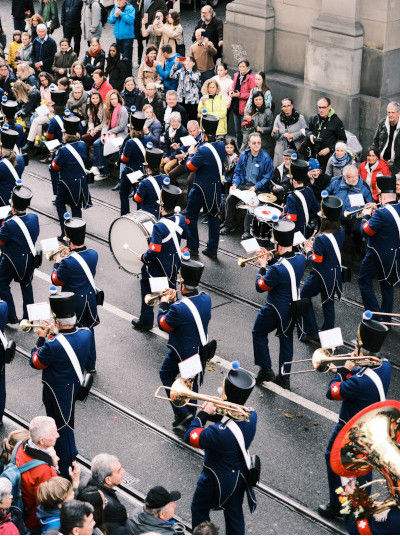 Zurich Sechselaeuten parade