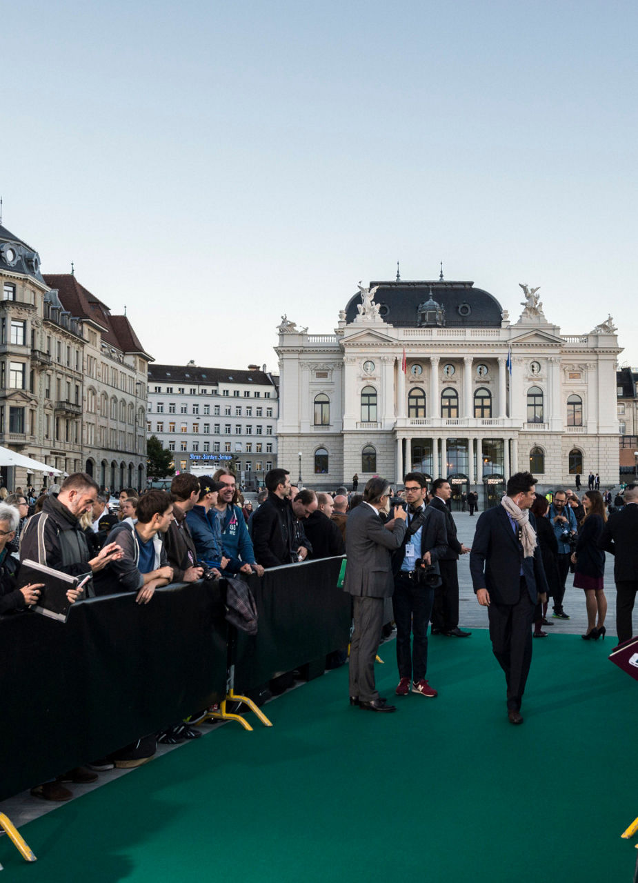 Zurich Film Festival green carpet